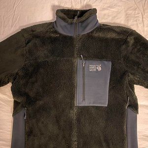 Mountain Hardwear Polartec High Loft Jacket - Men's (Dark Green / Black)